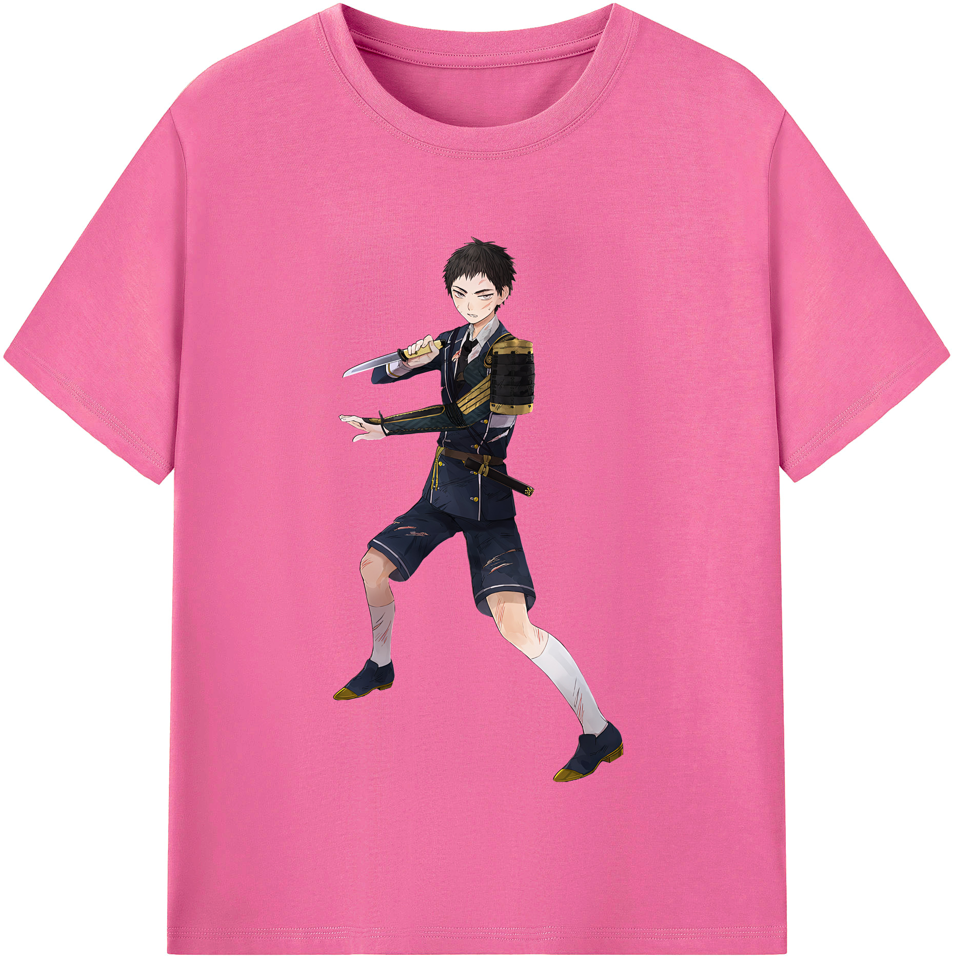 （画像用） 刀剣乱舞 Touken Ranbu レディースカジュアルプリントTシャツ（綿100％）